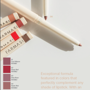 Lapiz Labial Lip Liner Pencil Deep Red 0.04 oz