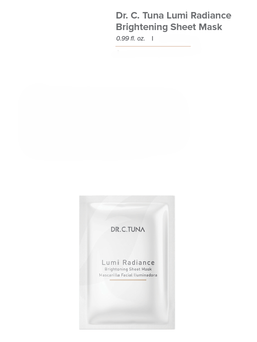 Lumi Radiance Mascarilla Facial Iluminadora (Lumi Radiance Brightening Sheet Mask) 0.99 Oz.