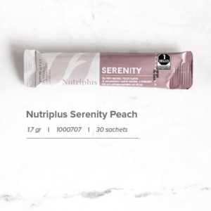 Té Nutriplus Serenity Peach Caja de 30 Sobres de 1.7 gr. C/U